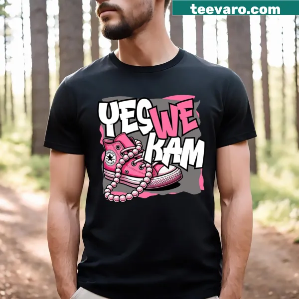 Vintage-style t-shirt with humorous political slogan and graphic