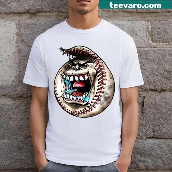 Typography t-shirt for baseball fans with Avid Fan text design
