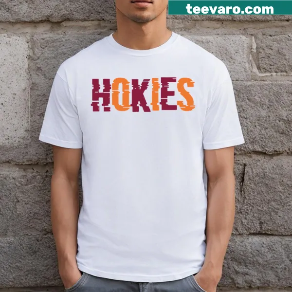 Hokies t-shirt featuring the team name in bold text