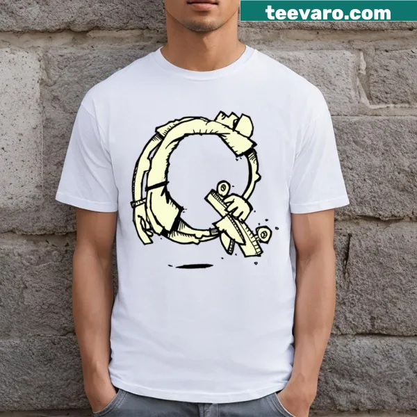 Skater concept T-shirt featuring a dynamic illustration of a skater in motion.