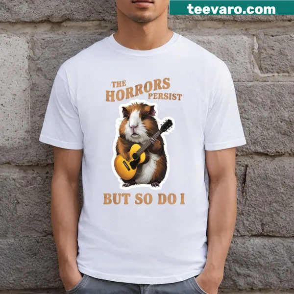 Funny guinea pig quote T-shirt with humorous text