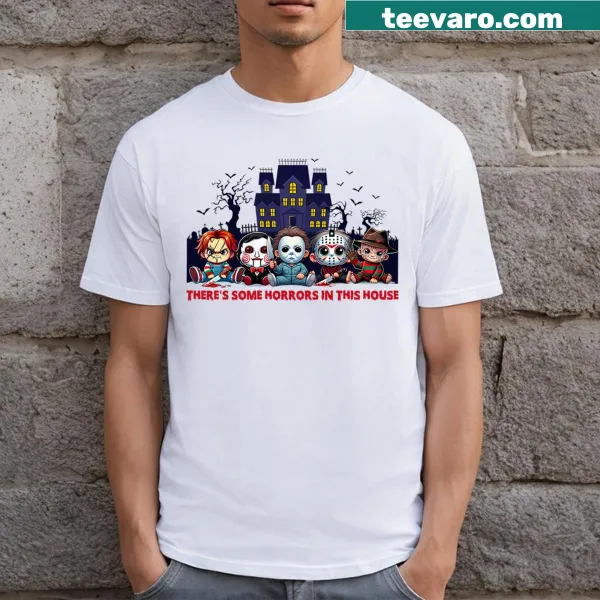 Funny Halloween T-shirt with playful horror-themed slogan