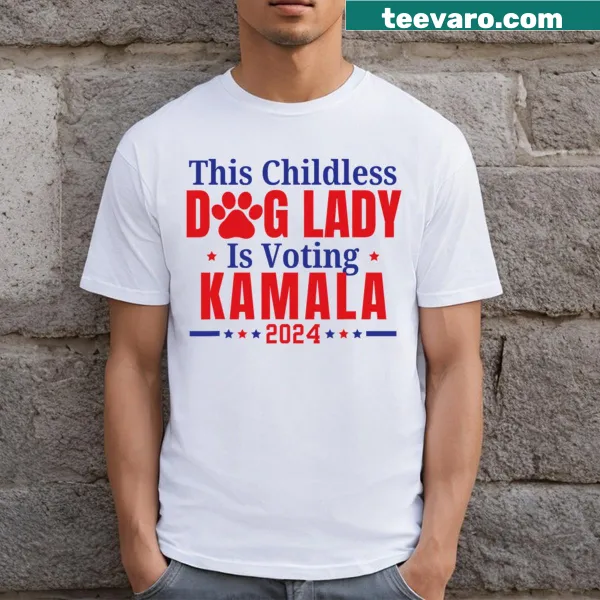 Dog lady shirt for Kamala's 2024 campaign