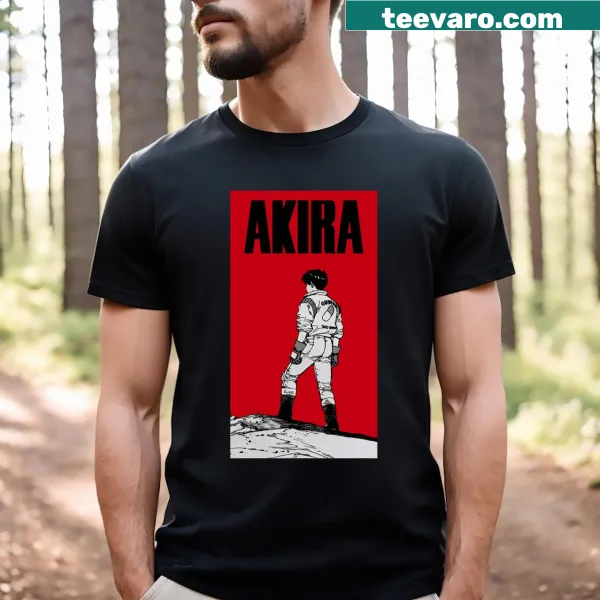 Akira Kaneda Manga T-shirt featuring Neo Tokyo design