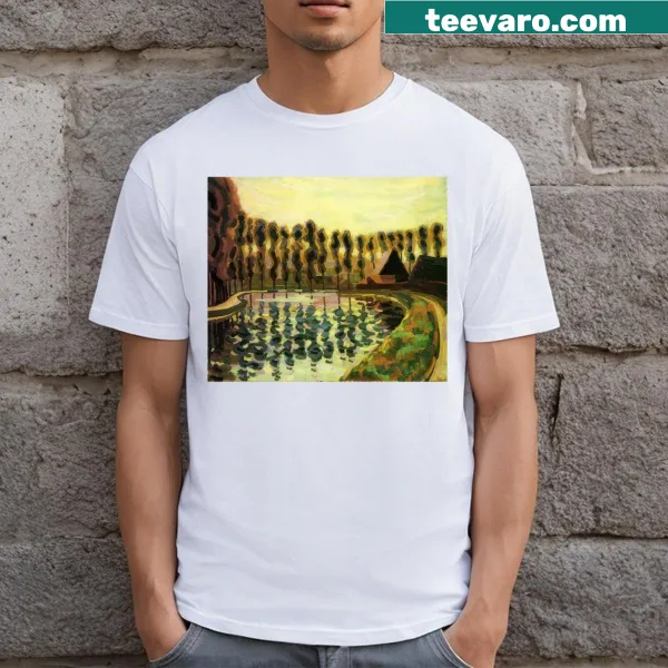 Minimalist t-shirt honoring artist Auguste Herbin