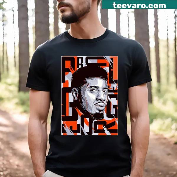 T-shirt with a design inspired by Paul George