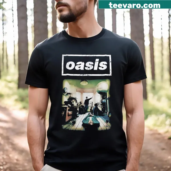 Vintage-style T-shirt celebrating 90s rock music with nostalgic design.