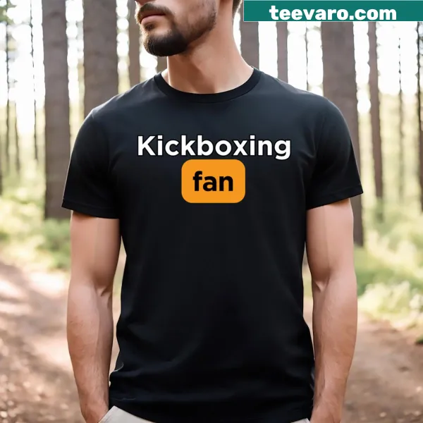 Sports Fan t-shirt designed for kickboxing enthusiasts