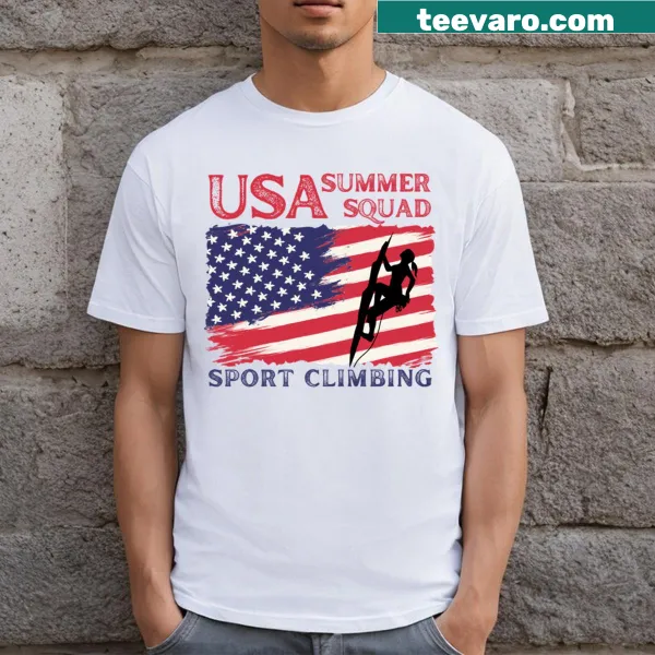 Sport T-shirt celebrating summer climbing and outdoor adventures