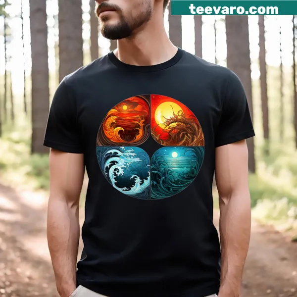 Minimalist Element T-shirt with clean typography