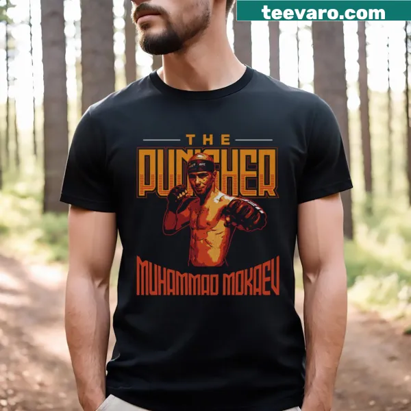Silhouette t-shirt of Muhammad Mokaev, The Punisher