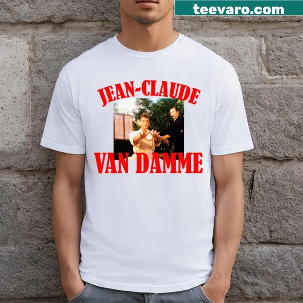 Jean Claude Van Damme Dancing Kickboxer t-shirt for movie fans