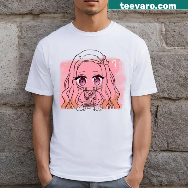 T-shirt featuring Nezuko Kamado from popular anime