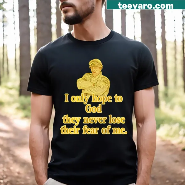 Vintage-style T-shirt honoring the movie Patton from 1970