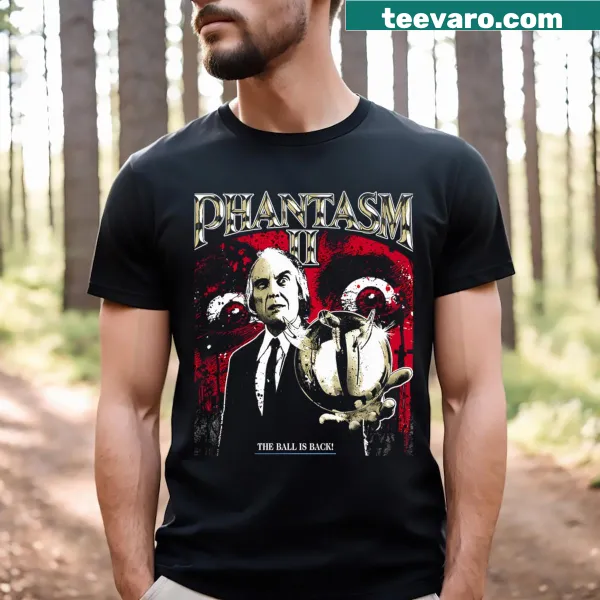 Eerie design T-shirt inspired by the movie Phantasm II