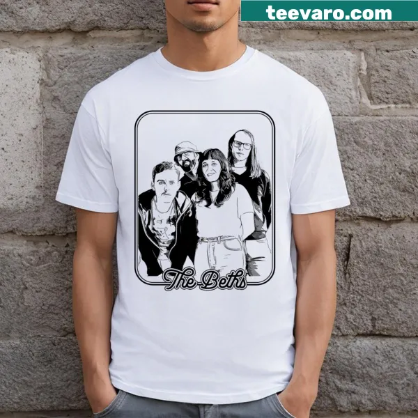 Psychedelic design The Beths t-shirt