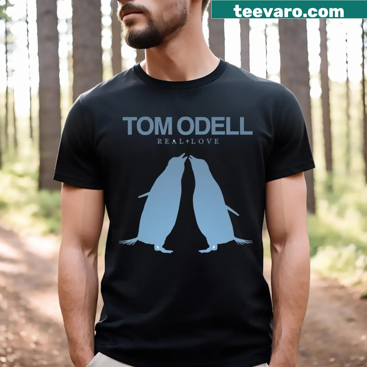 Simple Tom Odell inspired T-shirt for music fans — on a men's t-shirt