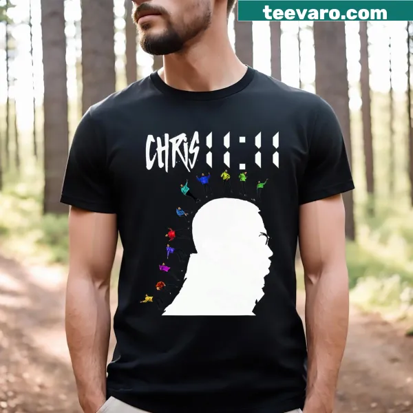 Personalized T-shirt with the name 'Chris' displayed