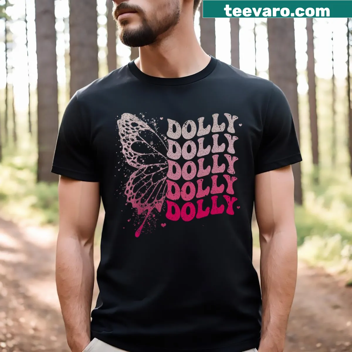 Vintage style T-shirt featuring a groovy 70s design for kids — on a men's t-shirt