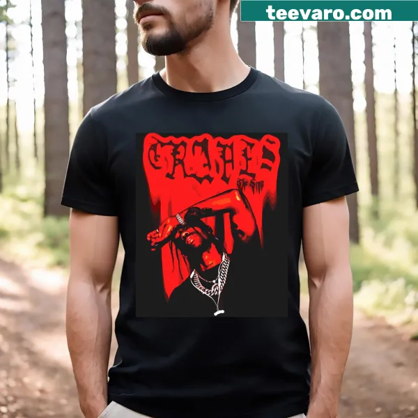 Bold typography t-shirt featuring Travis Scott's name