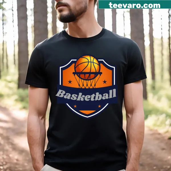 Basketball Essential t-shirt with bold text about the sport