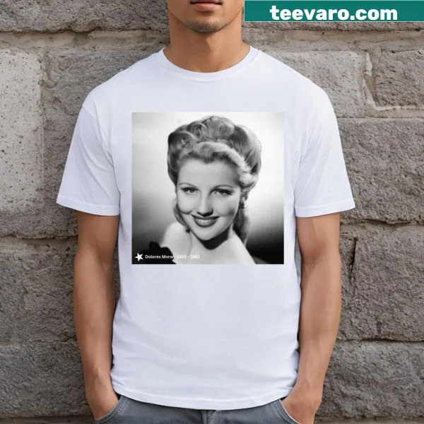 T-shirt honoring actress Dolores Moran and her films