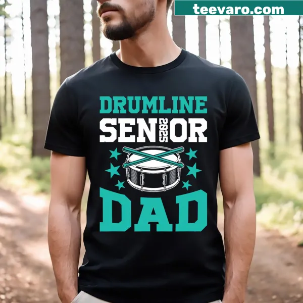 Shirt celebrating Drumline Senior Class of 2025