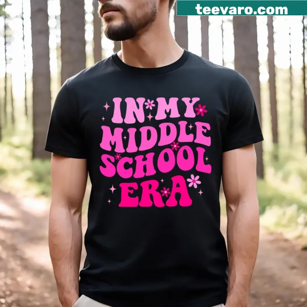 Groovy middle school teacher T-shirt