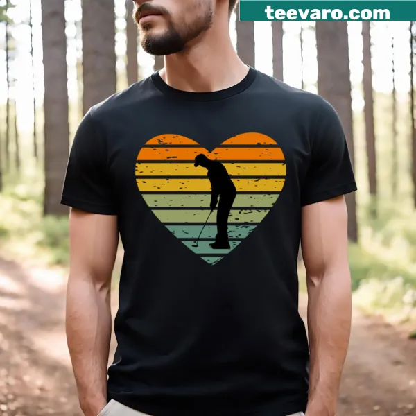 Typography design featuring 'I Love Golf Lovers' text.