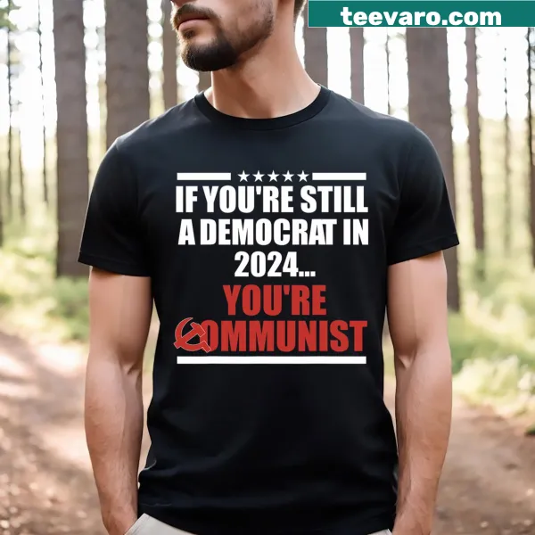 Political statement t-shirt with bold text
