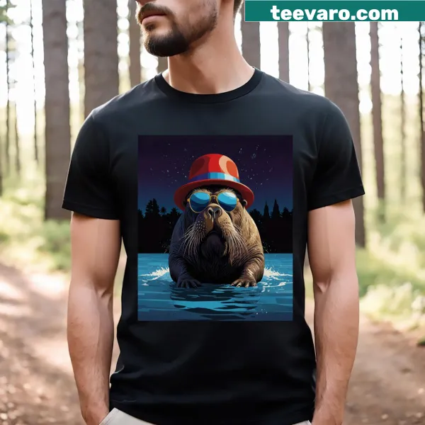 Cute seal t-shirt featuring a playful illustration of a seal for kids