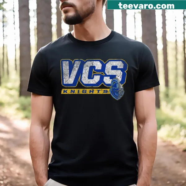 Vintage team logo illustration on a T-shirt