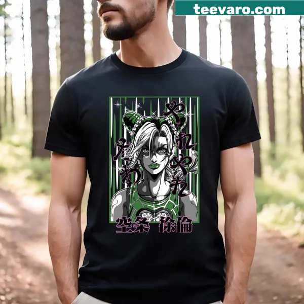 Vintage-style Jojo's Waifu t-shirt with retro anime graphics
