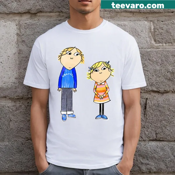 Nostalgic t-shirt celebrating sibling relationships with heartfelt typography