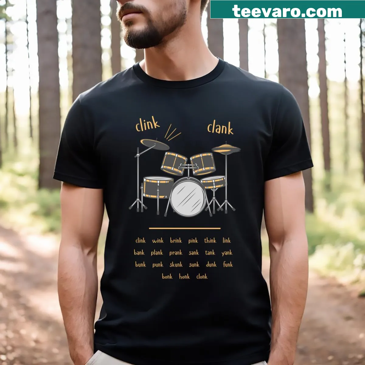 Welded sounds graphic t-shirt design — on a men's t-shirt