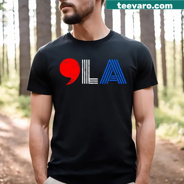 Witty T-shirt featuring a play on words with Kamala Harris