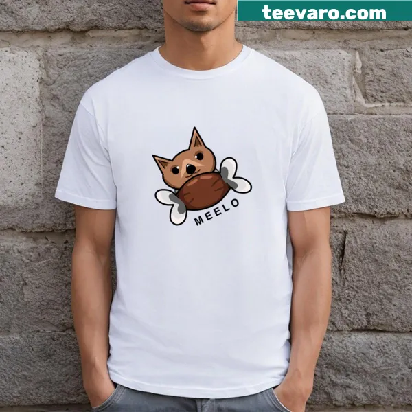 Cute cartoon puppy graphic on a t-shirt