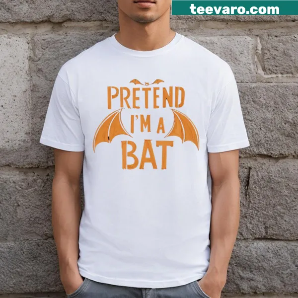 Playful bat-themed t-shirt for kids and adults
