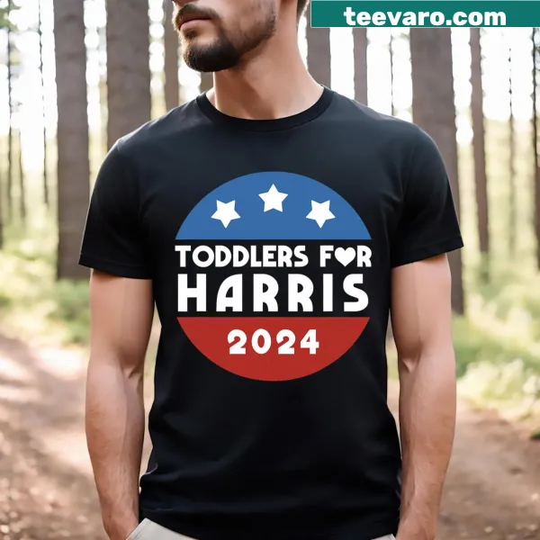 Kids t-shirt supporting Kamala Harris 2024 campaign