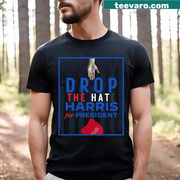 Bold typography design supporting Harris for President 2024