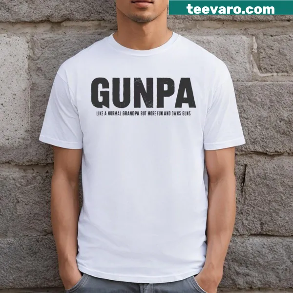 Funny Grandpa t-shirt showcasing a humorous definition of Gunpa
