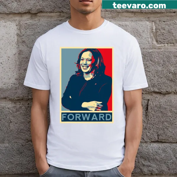 Inspirational Kamala Harris Forward 2024 presidential t-shirt