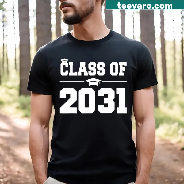 T-shirt for Kindergarten Class of 2031 with growth theme