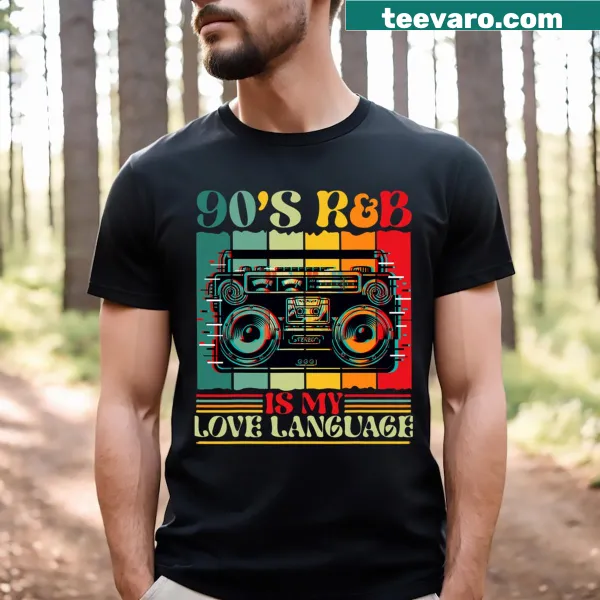 T-shirt celebrating 90s R&B music for fans and lovers