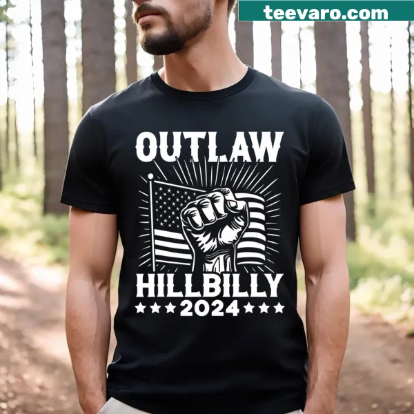 Patriotic T-shirt with Trump and Vance graphic design