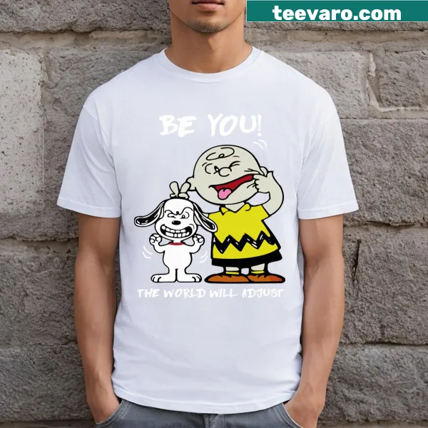 Cartoon Dog T-shirt with playful dog illustration