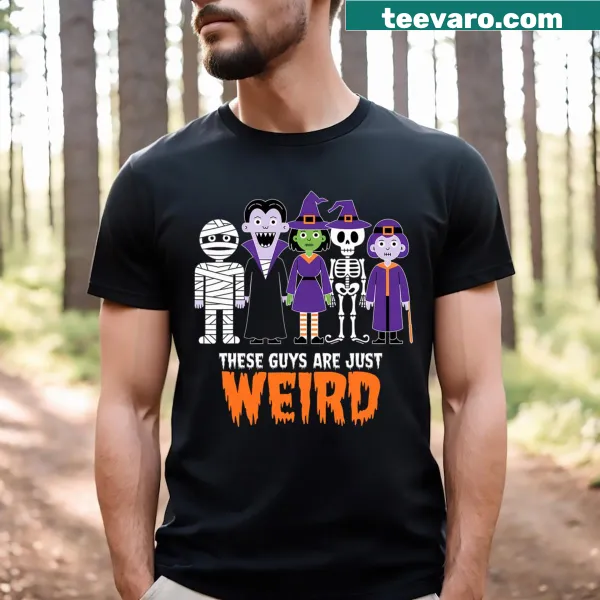 Cartoon monsters graphic t-shirt for Halloween