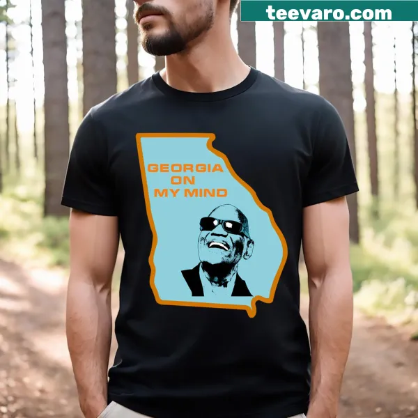 Stylish Georgia-themed T-shirt with nostalgic text and design