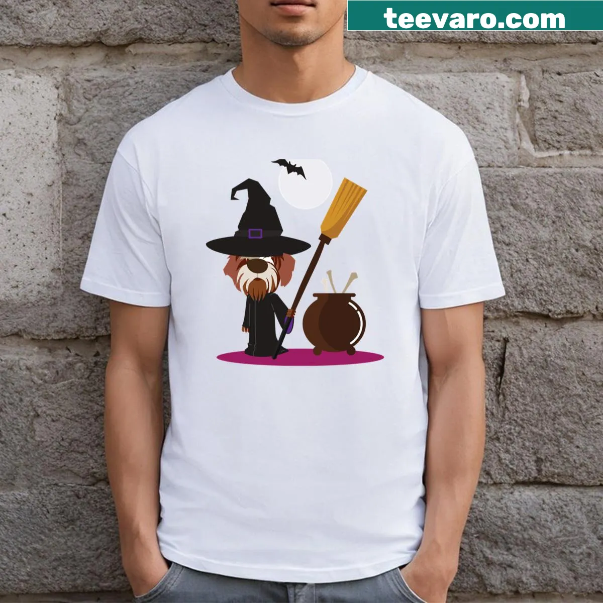 Illustration of a griffin on a casual t-shirt — on a men's t-shirt