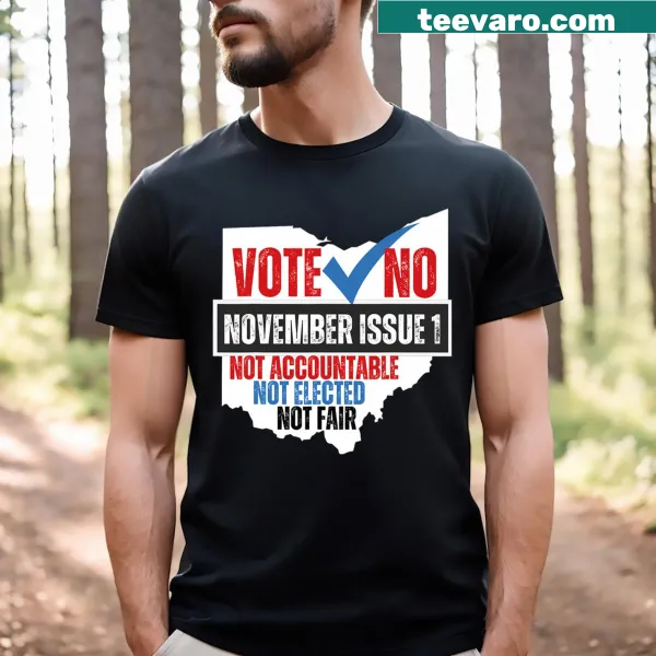 Minimalist t-shirt with the text 'Issue 1'.